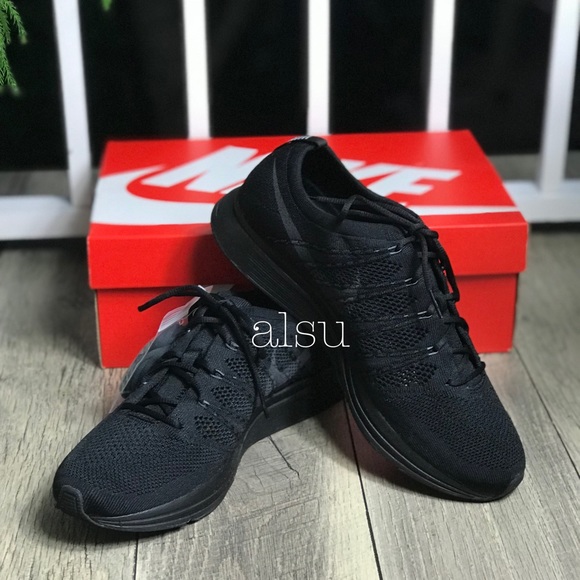 NWT Nike Flyknit Trainer Black M AUTHENTIC - Picture 7 of 8